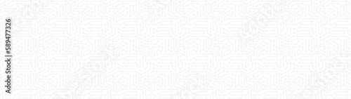 基板のような幾何学的なパターンの背景 - デジタル･AI･コンピュータのイメージ素材 - ワイド
