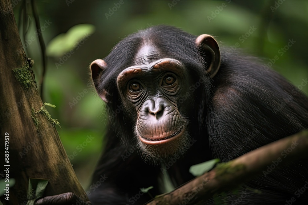 monkey in the jungle monkey in the jungle