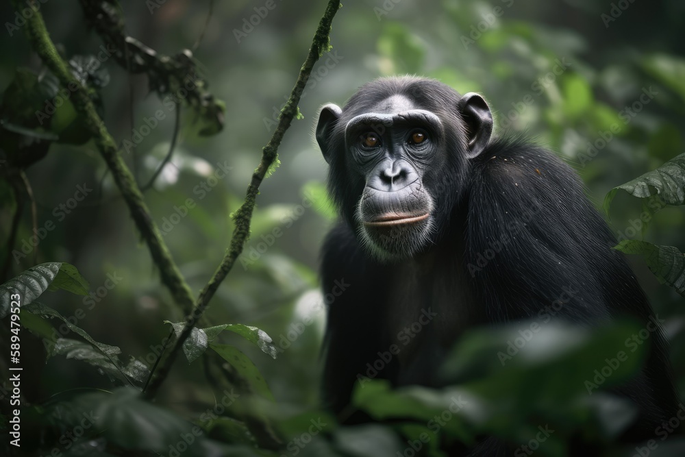 monkey in the jungle monkey in the jungle
