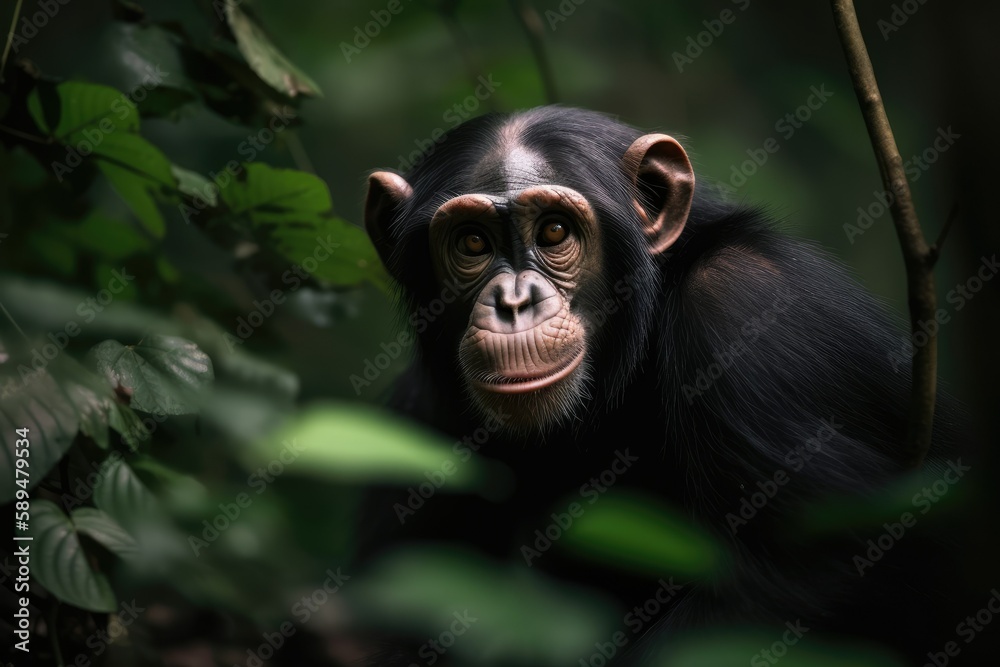 monkey in the jungle monkey in the jungle