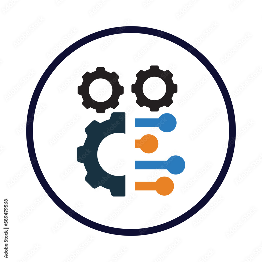 gear, technology, microchip, modern technology icon gear, technology, microchip, modern technology icon