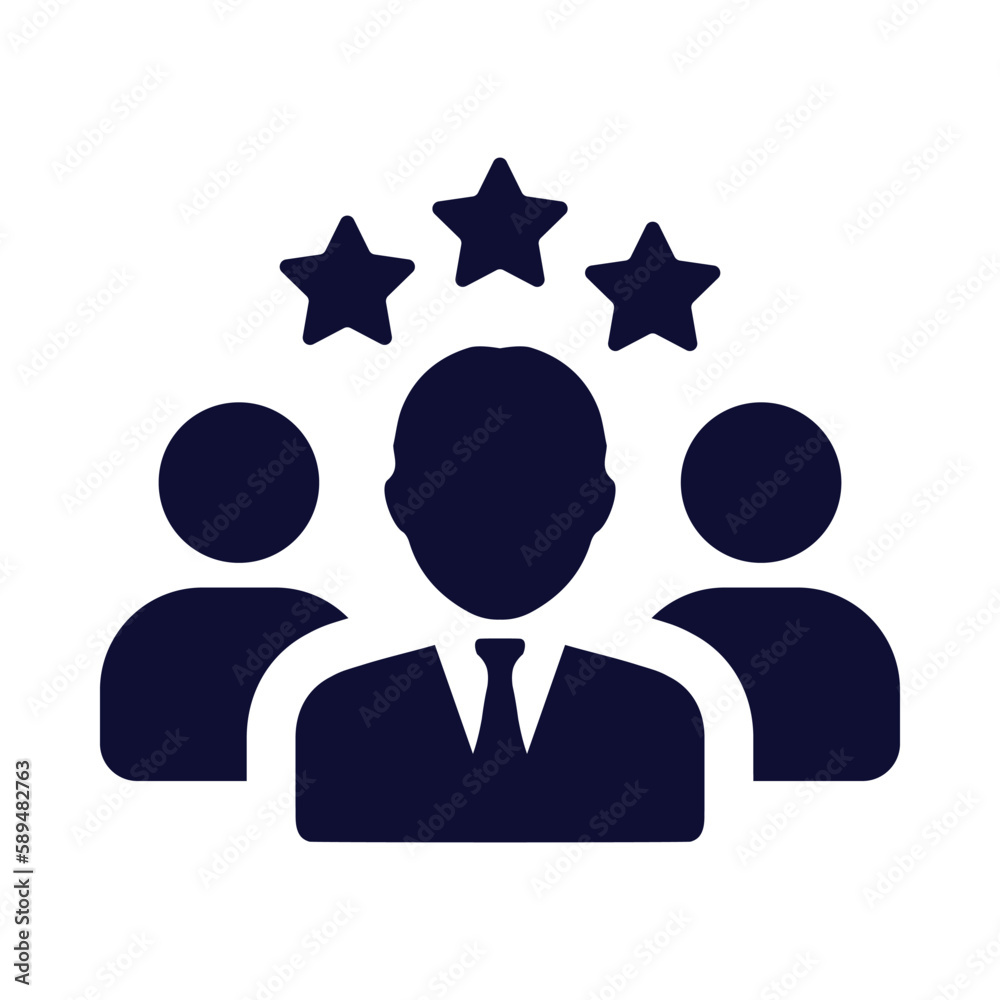 man, people, crown, award, star, business award employee icon man, people, crown, award, star, business award employee icon