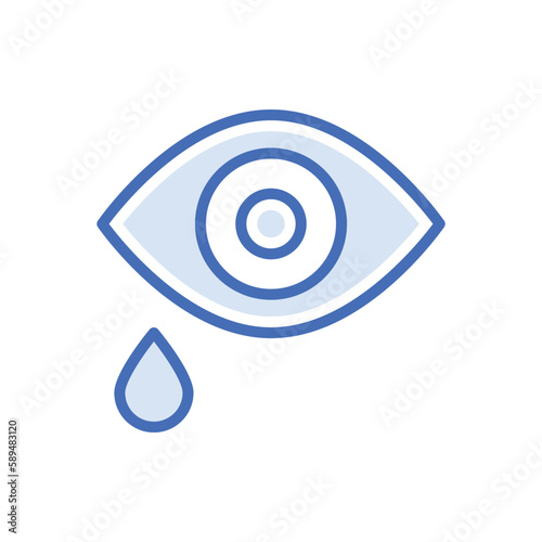 Eyecare icon vector stock.