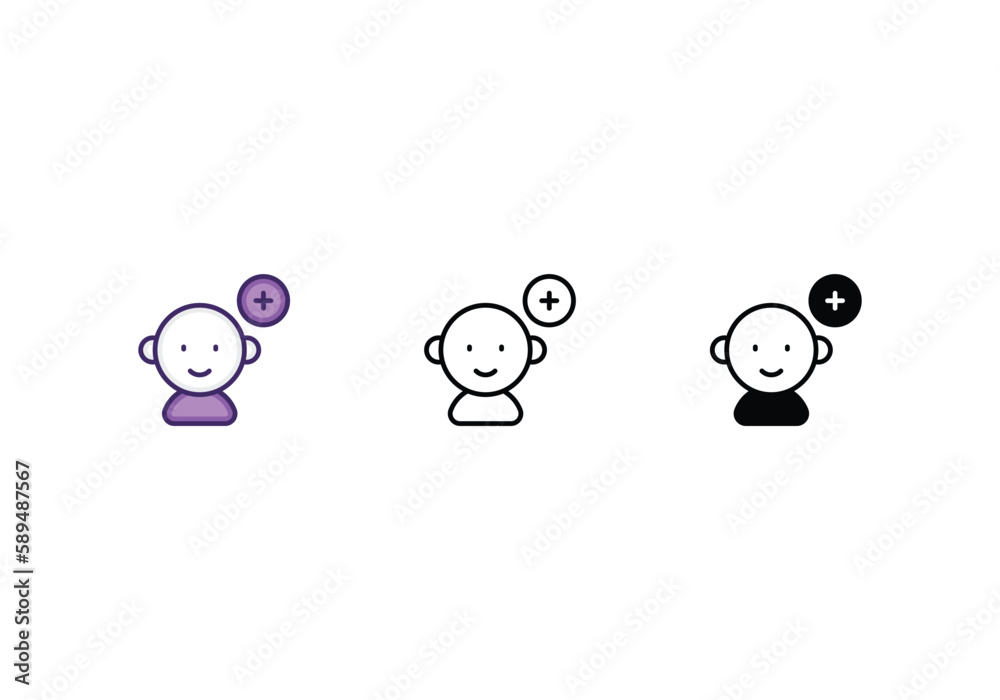 Obraz premium Patient icon vector stock.