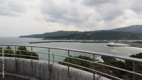 Wallpaper Mural 道崎展望台から見た太平洋　高知県四万十市下田 Torontodigital.ca