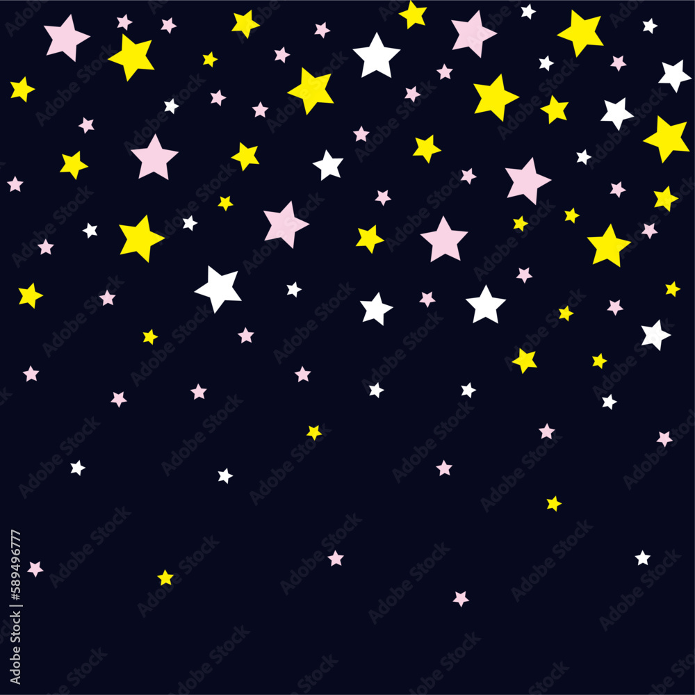 Stars on blue background Stars on blue background