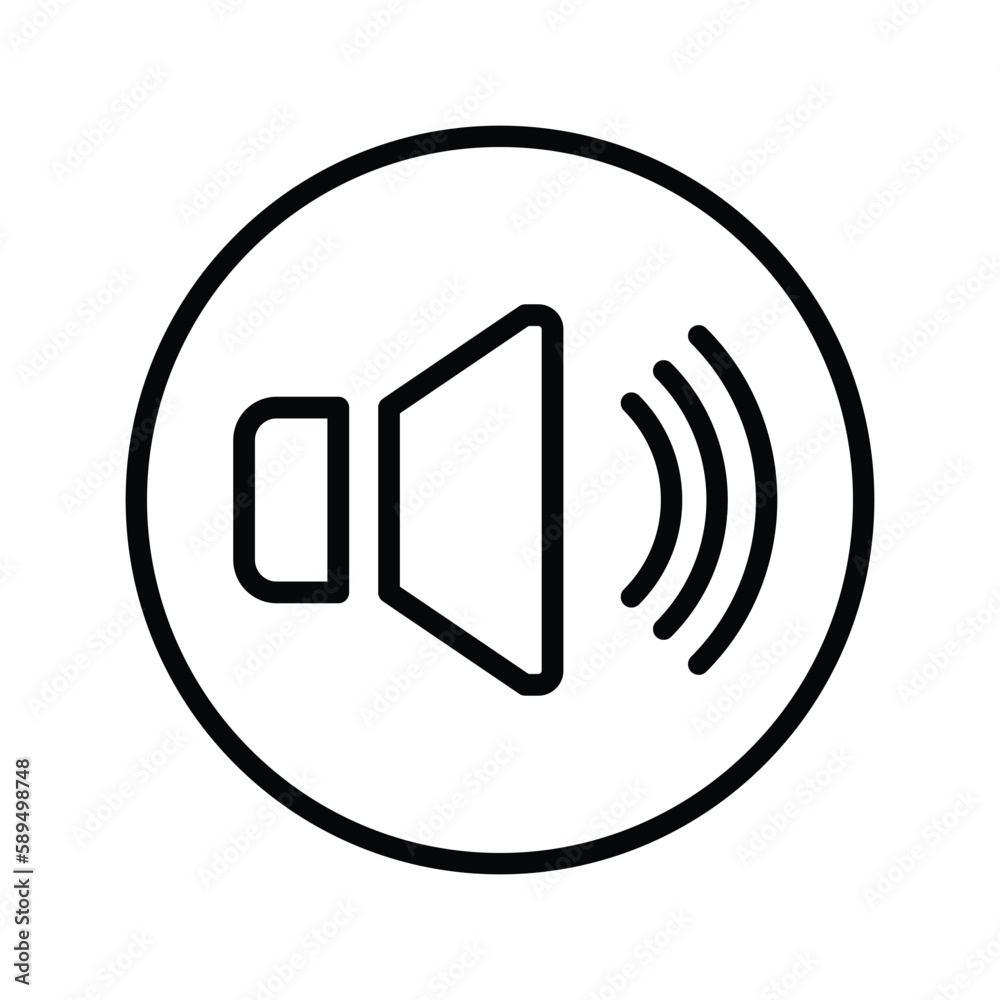 Sound Speaker Volume Icon, Symbol, Sign, Black and White For Website, Mobile Apps, and Other Design Elements Sound Speaker Volume Icon, Symbol, Sign, Black and White For Website, Mobile Apps, and Other Design Elements