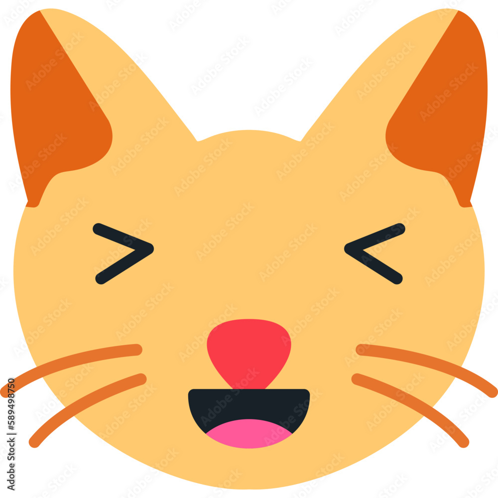 Cat Emoji Icon Cat Emoji Icon