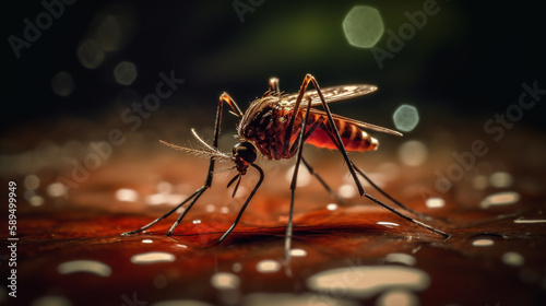 disease transmitting mosquito Generative AI 