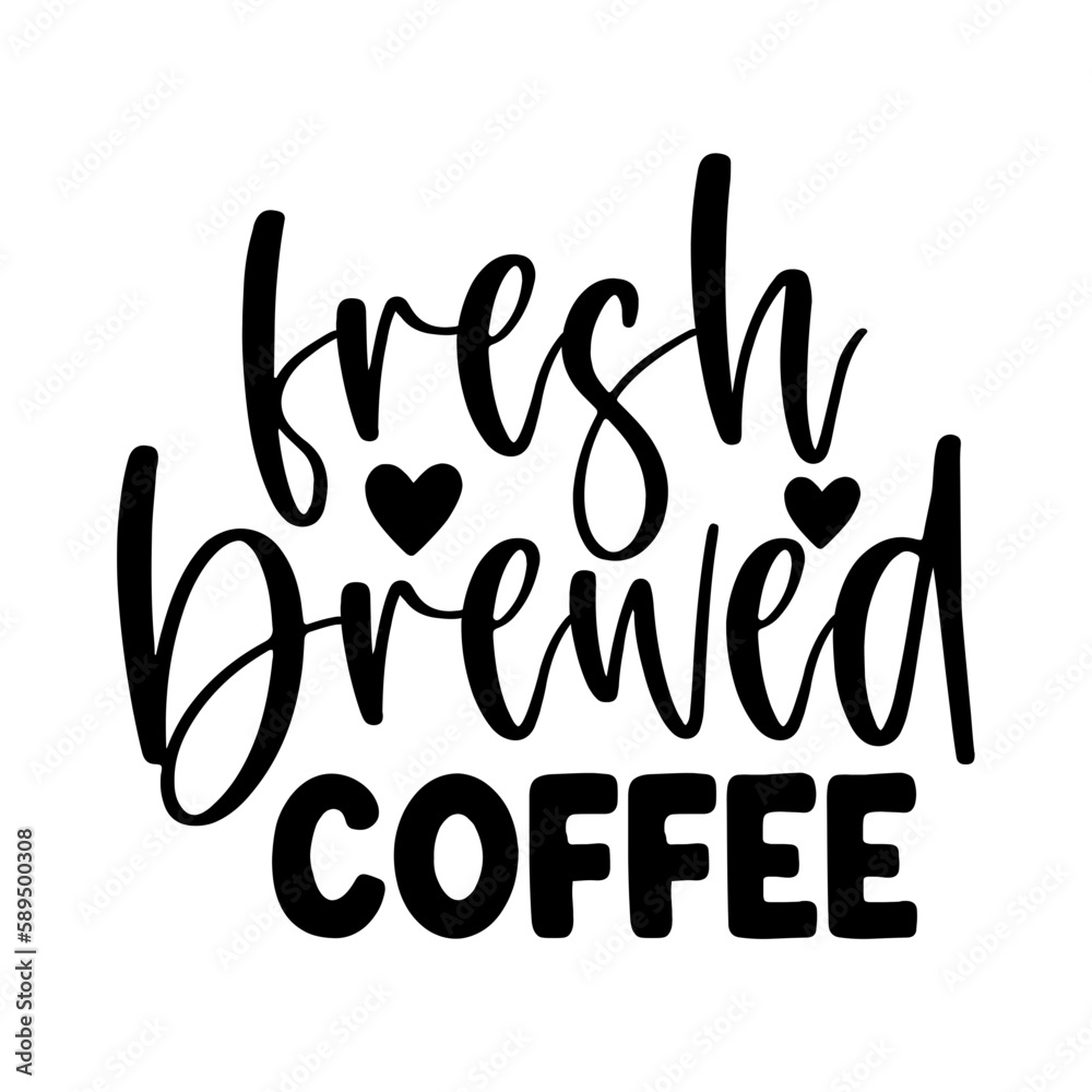 Obraz premium Fresh Brewed Coffee