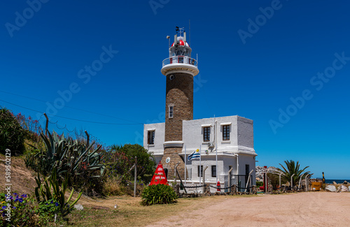 Punta Carretas Lighthouse, Montevideo, Uruguay photo