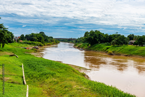 Acre river, Rio Branco, Acre State, Brazil photo