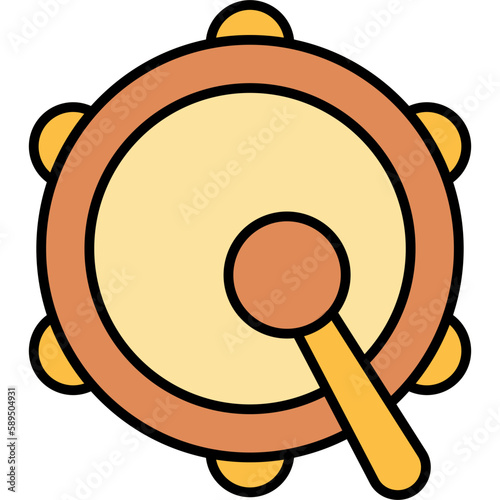 Tambourine Icon