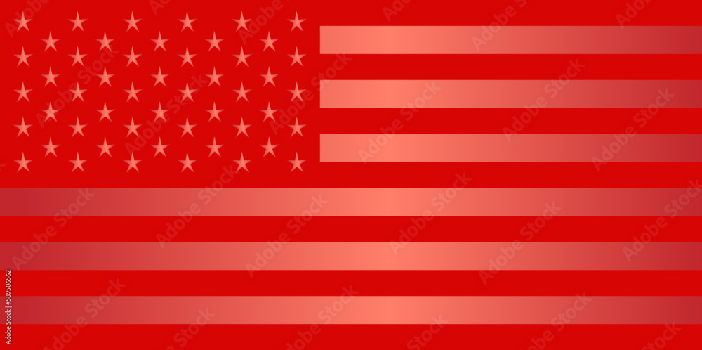 American flag background vector red metallic American flag background vector red metallic