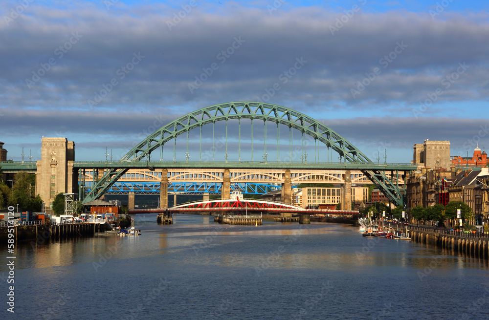 Bridges over the River Tyne, Newcastle-upon-Tyne, Tyne and Wear Bridges over the River Tyne, Newcastle-upon-Tyne, Tyne and Wear