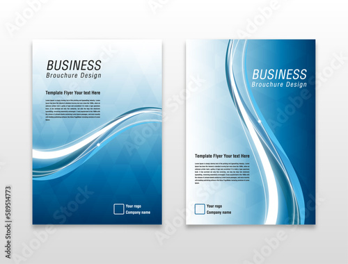 Conception de modèle de mise en page vectorielle pour des entreprises ou toute entreprise liée. Conception d'affiches avec des formes abstraites.