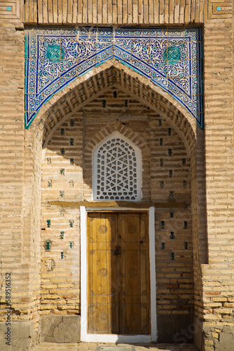 Kutlug Murad Inaka Madrasah, Ichon Qala (Itchan Kala), UNESCO World Heritage Site, Khiva, Uzbekistan photo