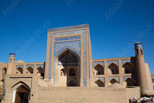 Allah Kuli Khan Madrasah, Ichon Qala (Itchan Kala), UNESCO World Heritage Site, Khiva, Uzbekistan photo