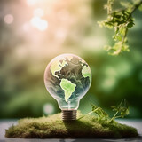 Greening for a Sustainable Future: Reducing CO2 Emissions through Renewable Energy for a Healthier Ecology and a Cooler Planet on Earth Day