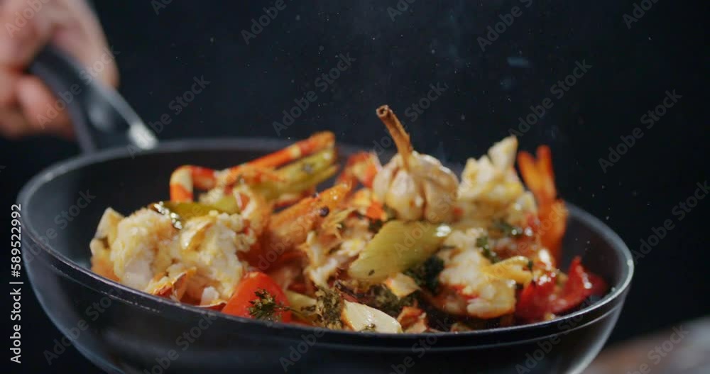 Fire Shrimp and Crab Shell Fire Shrimp and Crab Shell