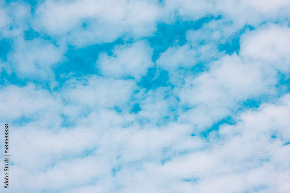 Blue sky and white clouds. Materials of spring. Blue sky and white clouds. Materials of spring.