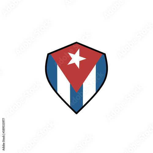 Free Download cuba flag icon, illustration of national flag design with elegance concept - GFXLoad