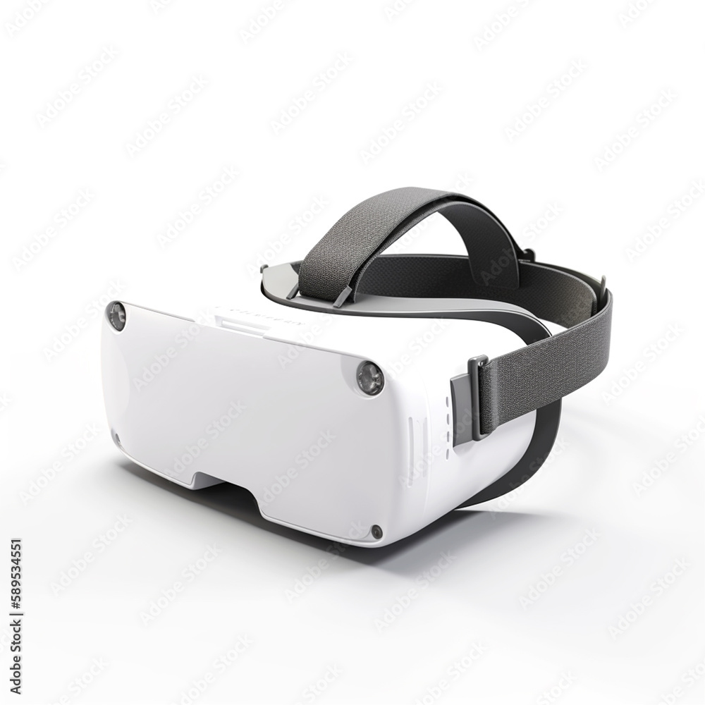 3d of VR googles isolated on white background 3d of VR googles isolated on white background