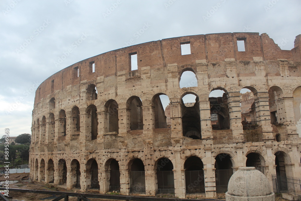 
Rome Colosseum and surrounding landscapes, Rome Italy