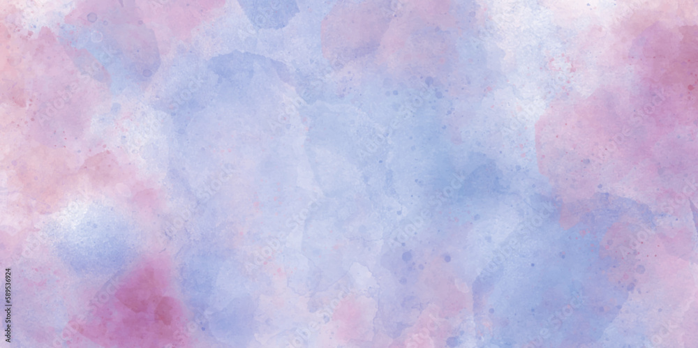 Abstract seamless blue and pink watercolor texture background. blue sky and blue,pink and white watercolor background with abstract cloudy sky concept for the space background. Abstract seamless blue and pink watercolor texture background. blue sky and blue,pink and white watercolor background with abstract cloudy sky concept for the space background.
