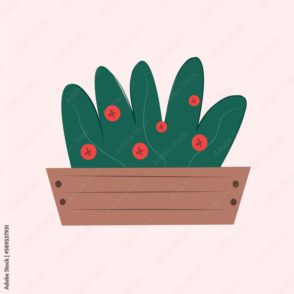flower in a pot flower in a pot