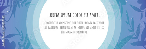 Bannière, illustration de la nature et de la protection de l'environnement pour affiche, bannière ou arrière-plan