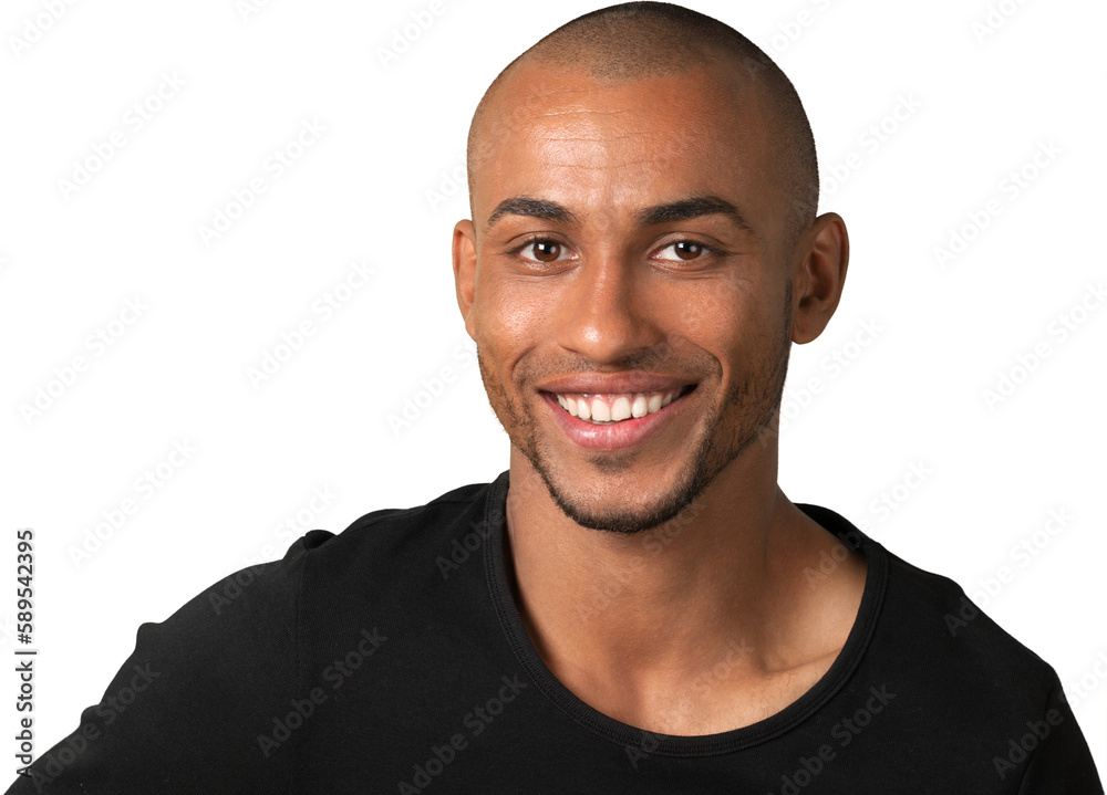 Smiling handsome man isolated on white Smiling handsome man isolated on white