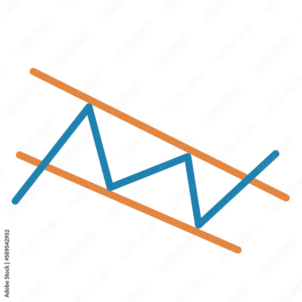 Chart Pattern Logo 