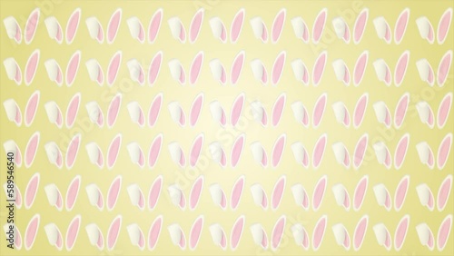 Wallpaper Mural Easter and Spring Background with bunny ears Torontodigital.ca