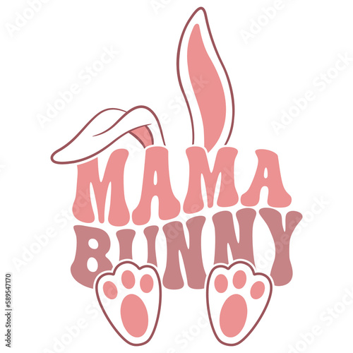 mama bunny png design