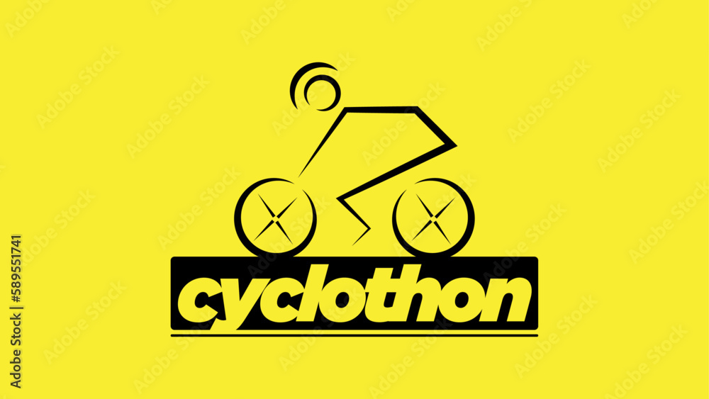 Obraz premium bicycle logo