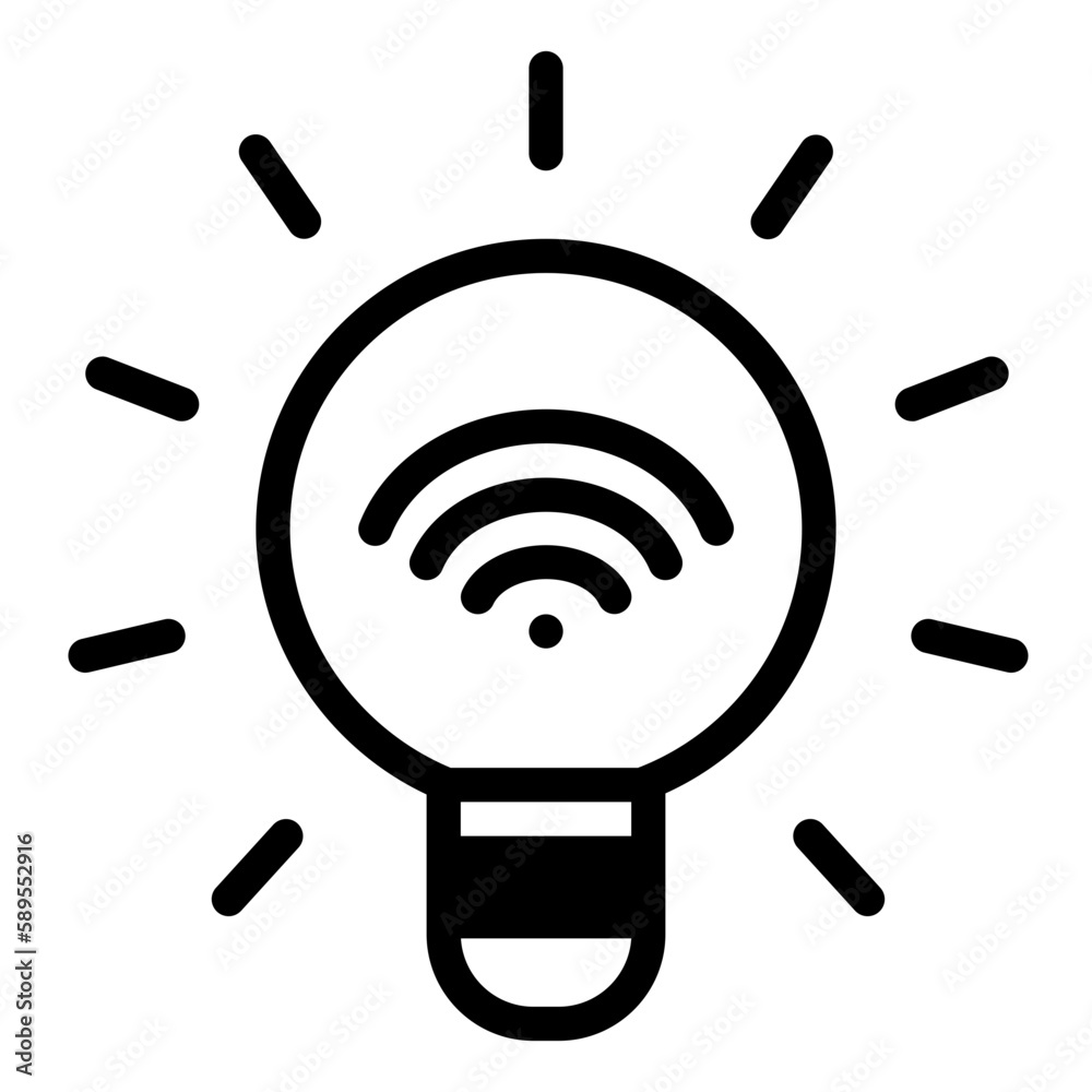internet of thing glyph icon internet of thing glyph icon