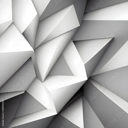 Minimalist Grey and White Background for a Modern Look photo