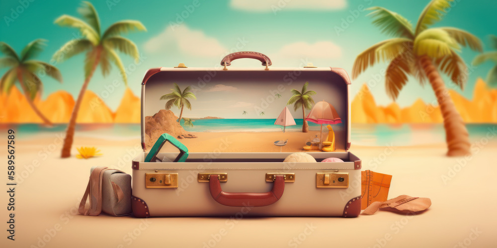 Pack Your Bags and Go: Your Next Adventure Awaits. Exotic Vacation ...