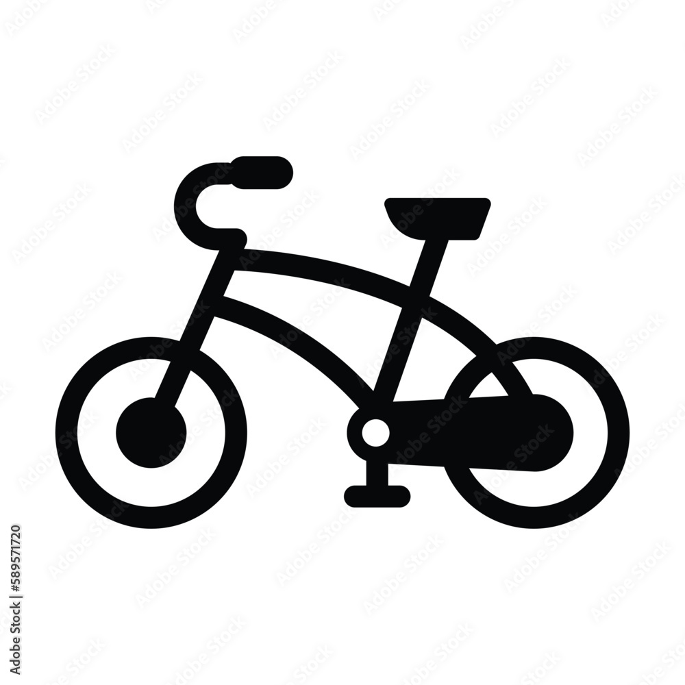bicycle solid icon illustration vector graphic bicycle solid icon illustration vector graphic