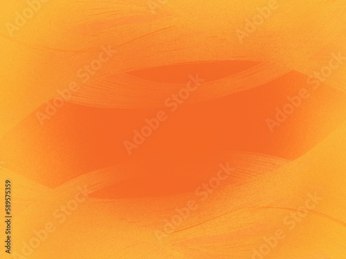 Abstract orange background with waves. Monochrome drawing.