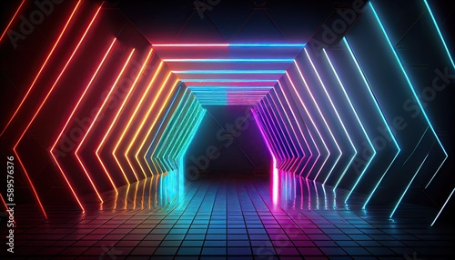 abstract neon background