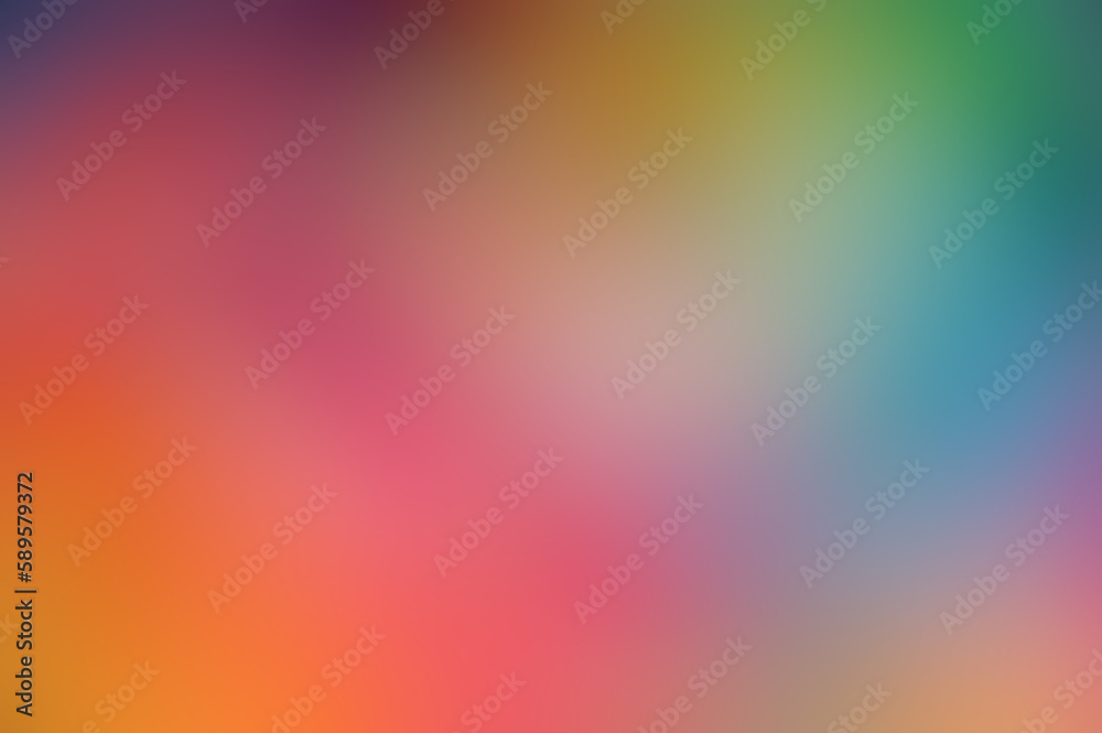 Rainbow colors background, abstract  color gradient banner, poster design, copy space
