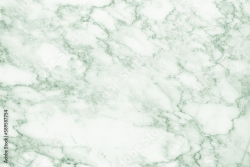 Green white marble wall surface gray pattern graphic abstract light elegant for do floor plan ceramic counter texture tile silver background. © Kamjana