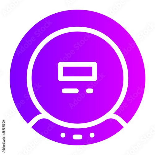 cd player gradient icon