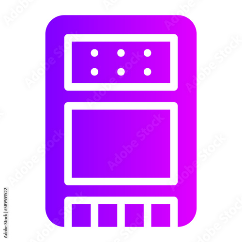 recorder gradient icon