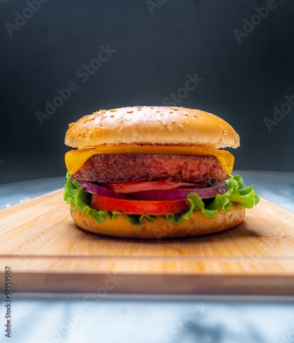 HAMBURGUESA VEGANA 