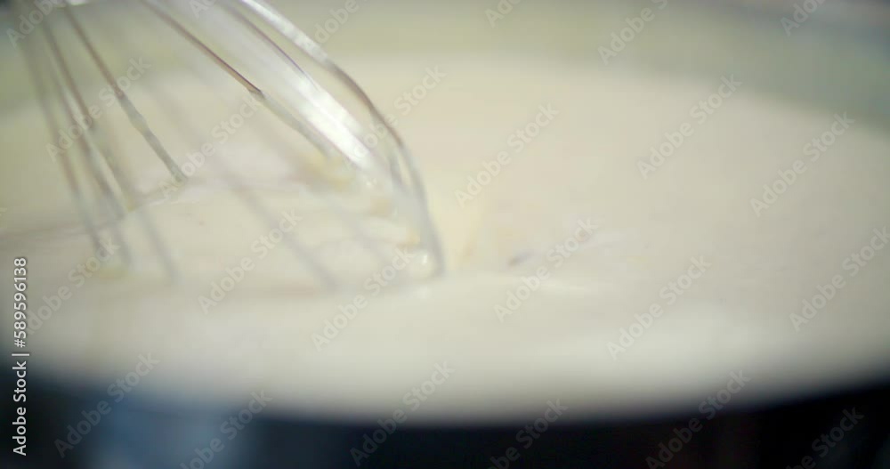 The Making of Bechamel Sauce The Making of Bechamel Sauce