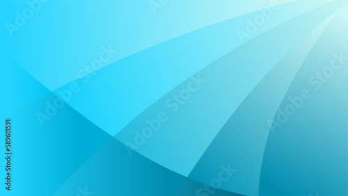 Simple abstract background. Shiny gradient blue background. Vector illustration of abstract background for wallpaper, layout banner, display or design graphic