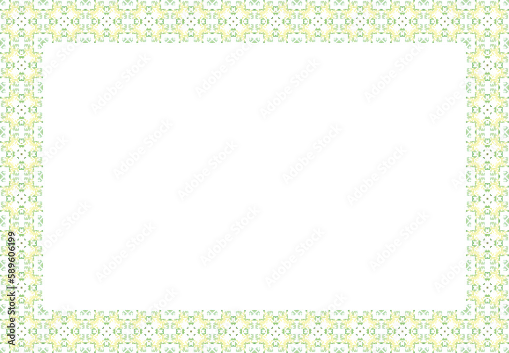 Decorative floral frame. Elegant element for design in Eastern style, place for text. Floral golden border. Lace illustration for invitations and greeting cards. Decorative floral frame. Elegant element for design in Eastern style, place for text. Floral golden border. Lace illustration for invitations and greeting cards.